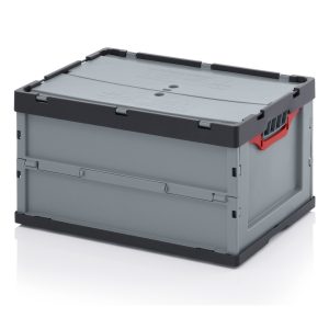 Caja plegable de plástico 600x400x220 mm